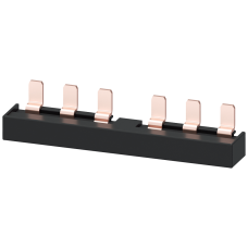 Wiring module bottom for contactor assembly with 10 mm distance between the contactors