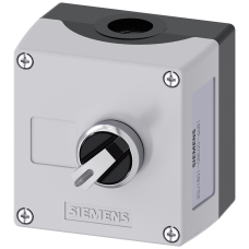 Enclosure for command devices, 22 mm, round