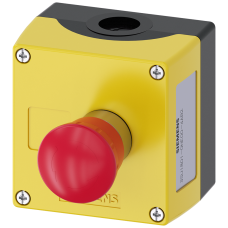 Enclosure for command devices, 22 mm, round