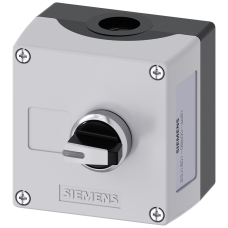 Enclosure for command devices, 22 mm, round