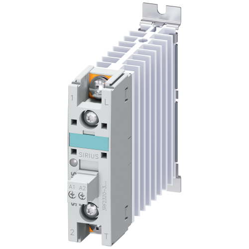 Solid-state contactor 1-phase 3RF2 AC 51 / 20 A / 40 &deg;C 48-600 V / 24 V DC Ring cable connection