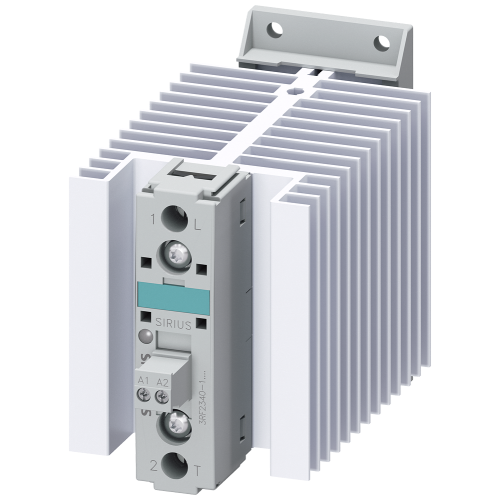 Solid-state contactor 3RF2, 1-ph. AC51 40 A/AC 15 20 A 48-600 V/110-230 V AC