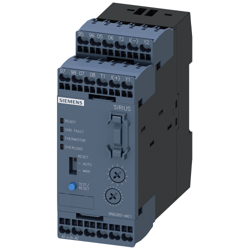 Evaluation unit for full motor protection (monostable) Size S00...S12, class 5...30 Stand-alone inst