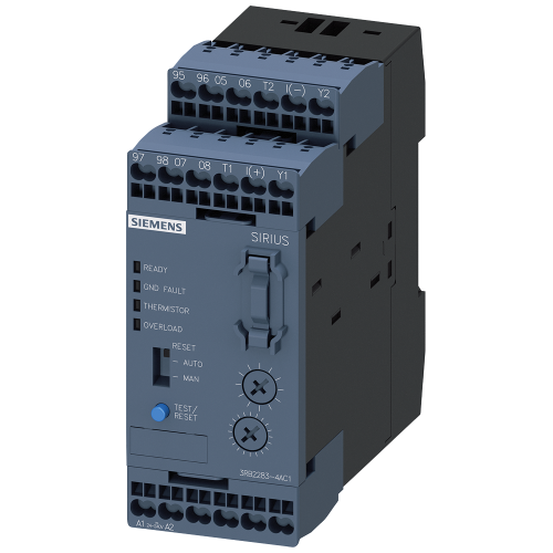 Evaluation unit for full motor protection (bistable) Size S00...S12, class 5...30 Stand-alone instal