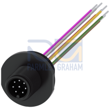 Accessory for position switches 3SE5, with M12 device plug 8-pole plastic, device connection M20 x 1.5