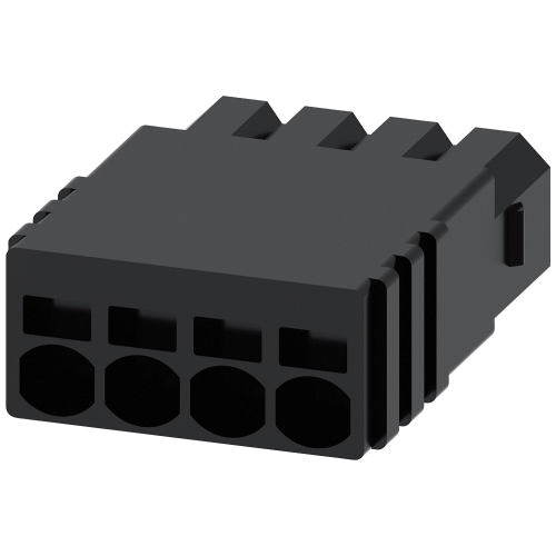 Connector for communication module, 4-pole, spring-type terminal