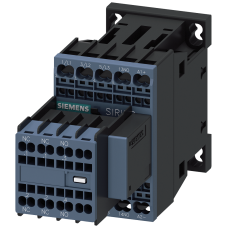 Power contactor, AC-3 9 A, 4kW / 400 V 2 NO + 2 NC, 24 V DC 3-pole, Size S00 Spring-type terminal connected to varistor