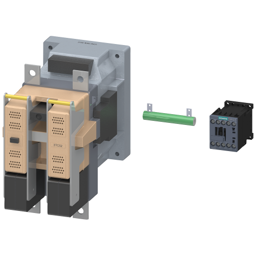 Contactor size 8, 2-pole, DC-3 and 5, 170 A at 750 V auxiliary contacts 21 (2 NO+1 NC)