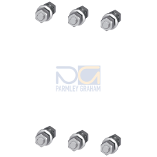 Connection part set M 8 x 25 complete for one contactor