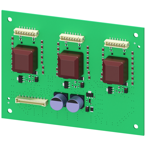 Assembled firing PCB 690 V for 3RW55, frame size 5