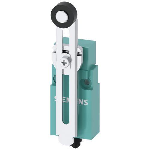 Position switch, compact, 30 mm, 2 m cable, 1 NO+1 NC, adjustable twist lever