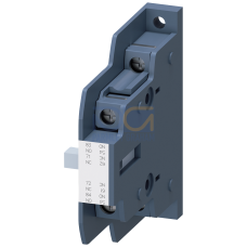 2nd lateral auxiliary switch 1 NO,  1 NC, screw terminal for contactor 3RT148