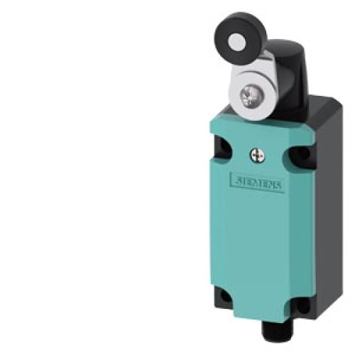 Position switch with twist lever, metal encl. 40 mm, EN50041, 1 NO/2 NC, 5-pole