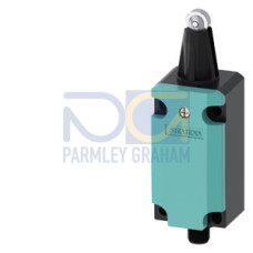 Position switch, with roller plunger, metal housing 40 mm, EN50041, 1 NO/2 NC, 5-pole