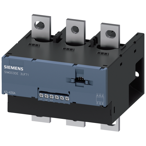 Current/voltage acquisition module, 63-630 A, 690 V, width 145 mm, busbar connection
