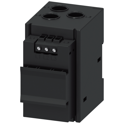 Current/voltage acquisition module 10-115 A, 690 V, width 55 mm, straight-through transformer