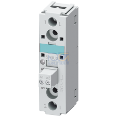 Semiconductor relay, 1-phase 3RF2 Overall width 22.5 mm, 50 A 48-600 V / 24 V DC screw terminal