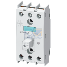 Semiconductor relay 2RF2, 3-phase 30 A 48-600 V/4-30 V DC 2-phase controlled