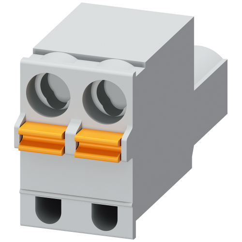 Replacement control connector for 3RF20/21/22/3RF23/24 spring-type connection system Color gray identifying marking A1 A2