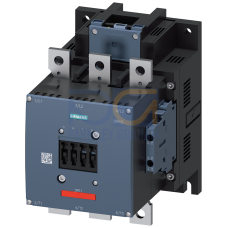 Contactor, AC-3e, 265 A/132 kW/400 V, 3-pole, 200-277 V AC/DC, PLC-IN optional, 2 NO+2 NC, connection bar/screw terminal