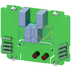 Assembled PCB 600 V for 3RW50, frame size S12