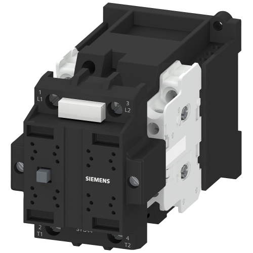 Contactor, Size 2, 2-pole, DC-3 and 5, 32 A Auxiliary switch 22 (2 NO + 2 NC) 24V DC DC operation wi