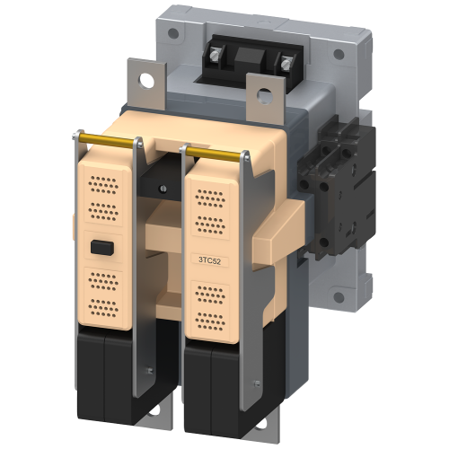 Contactor size 8, 2-pole DC4, rated operational current 220 A auxiliary switch 44E (4 NO + 4 NC)