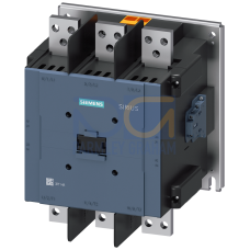 Contactor, AC-1, 1260 A, 3-pole, 100-240 V AC, 100-220 V DC, 2 NO + 2 NC, electronic operating mechanism