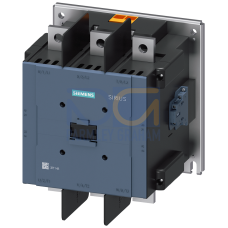 Contactor, AC-1, 900 A, 3-pole, 200-240 V AC, 200-220 V DC, 2 NO + 2 NC, electronic operating mechanism