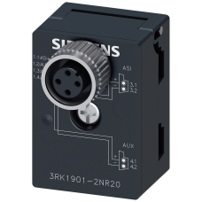 AS-Interface M12 branch U_ASI and Uaux, with M12 socket IP67/68/69K, max. 4 A