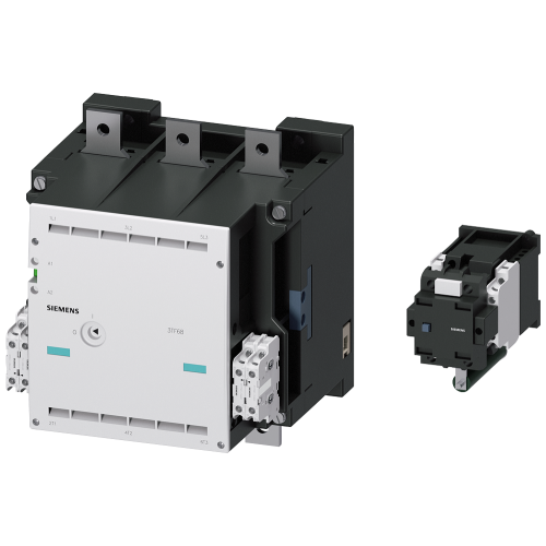 Contactor size 14, 3-pole, AC-3, 335 kW, 400/380 V (1000 V) (3 NO + 3 NC) 3TC4417-4 A