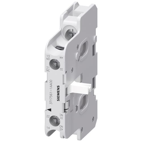 Auxiliary switch block for size 2...14 1st auxiliary switch block left or right
