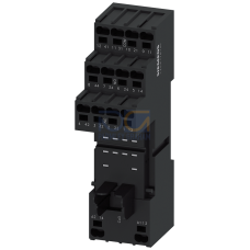 Plug-in socket for PT relay 4 changeover contacts with logic isolation Spring-type terminal (push-in