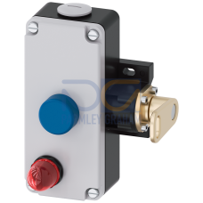 Cable-operated switch and lever Metal enclosure, 2 x M25 x 1.5; 2 NO+2 NC, latching according to EN1