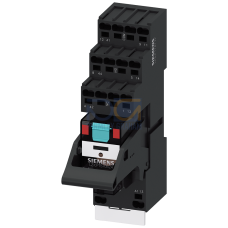Plug-in relay complete unit 2 W, 230 V AC LED module red Socket with logic isolation Spring-type ter