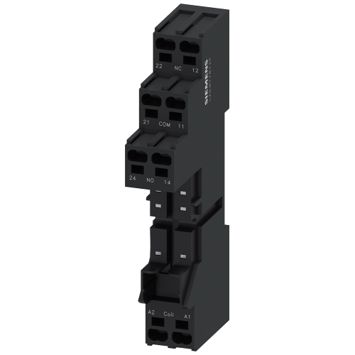 Plug-in socket for RT relay Socket with logic isolation Socket with logic isolation Spring-type term
