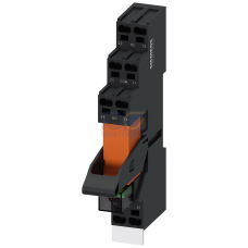 Plug-in relay complete unit 1 W, 24 V DC LED module red Socket with logic isolation Spring-type term