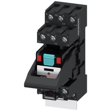 Plug-in relay complete unit 3 W, 115 V AC LED module red Standard plug-in socket screw terminal 3.5