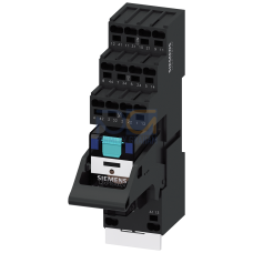 Plug-in relay complete unit 4 W, 24 V DC LED module red Socket with logic isolation Spring-type term