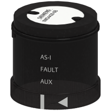 AS-Interface adapter element, black, with/without external auxiliary voltage, can be selected, stand