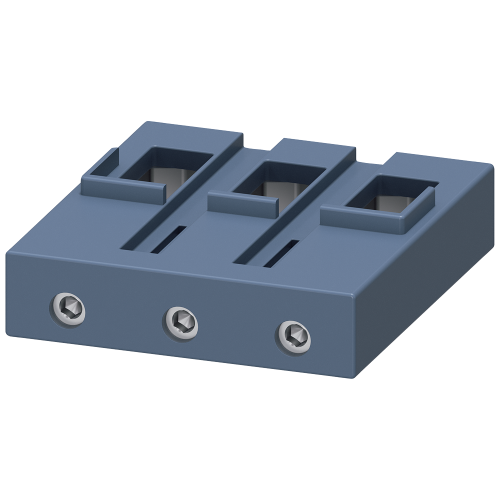 Box terminal block, 3-pole for contactor size S3, 3RT2.4