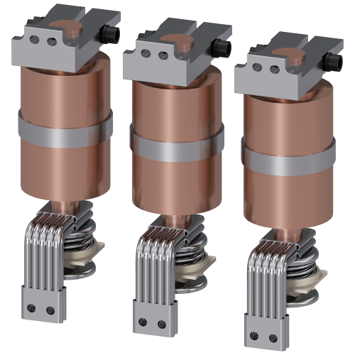Vacuum interrupters for 3TF68..-.C.., 3TF68..-.D.. 3TF68..-.Q.., consists of 3 vacuum interrupters w