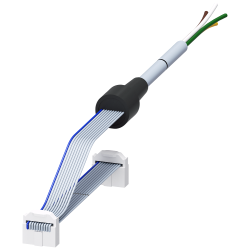 Y connecting cable, for use in connection with the initialization module