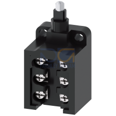 Position switch Plastic enclosure open type 30 mm 2 NO/1 NC slow-action contacts Metal plunger, IP10