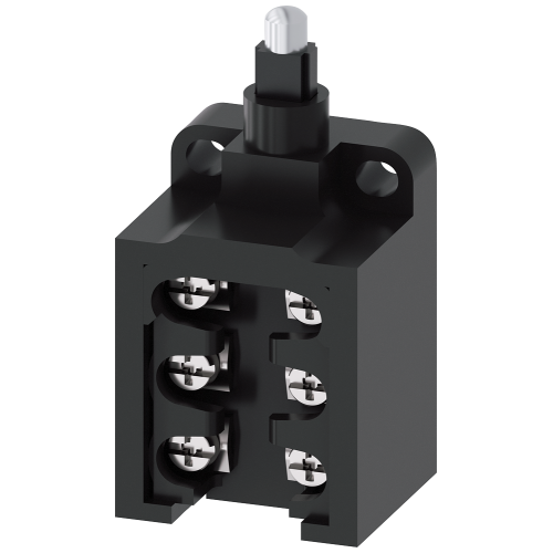 Position switch Plastic enclosure open type 30 mm 2 NO/1 NC slow-action contacts Metal plunger, IP10