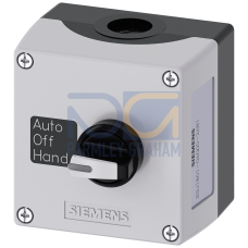 Enclosure for command devices, 22 mm, round