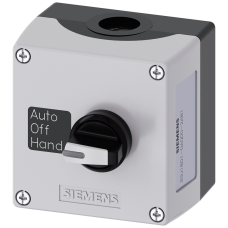 Enclosure for command devices, 22 mm, round