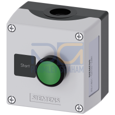 Enclosure for command devices, 22 mm, round