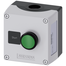 Enclosure for command devices, 22 mm, round