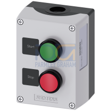 Enclosure for command devices, 22 mm, round